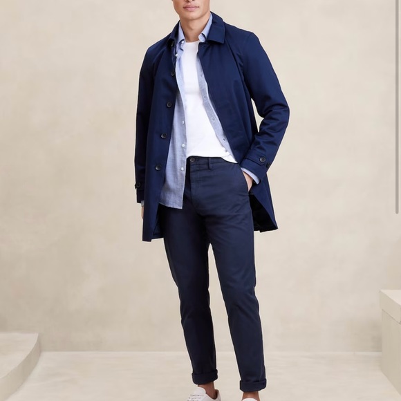 Banana Republic Other - Banana Republic Aiden Slim Fit Chino Pants Men’s 32x30 Navy Blue EUC